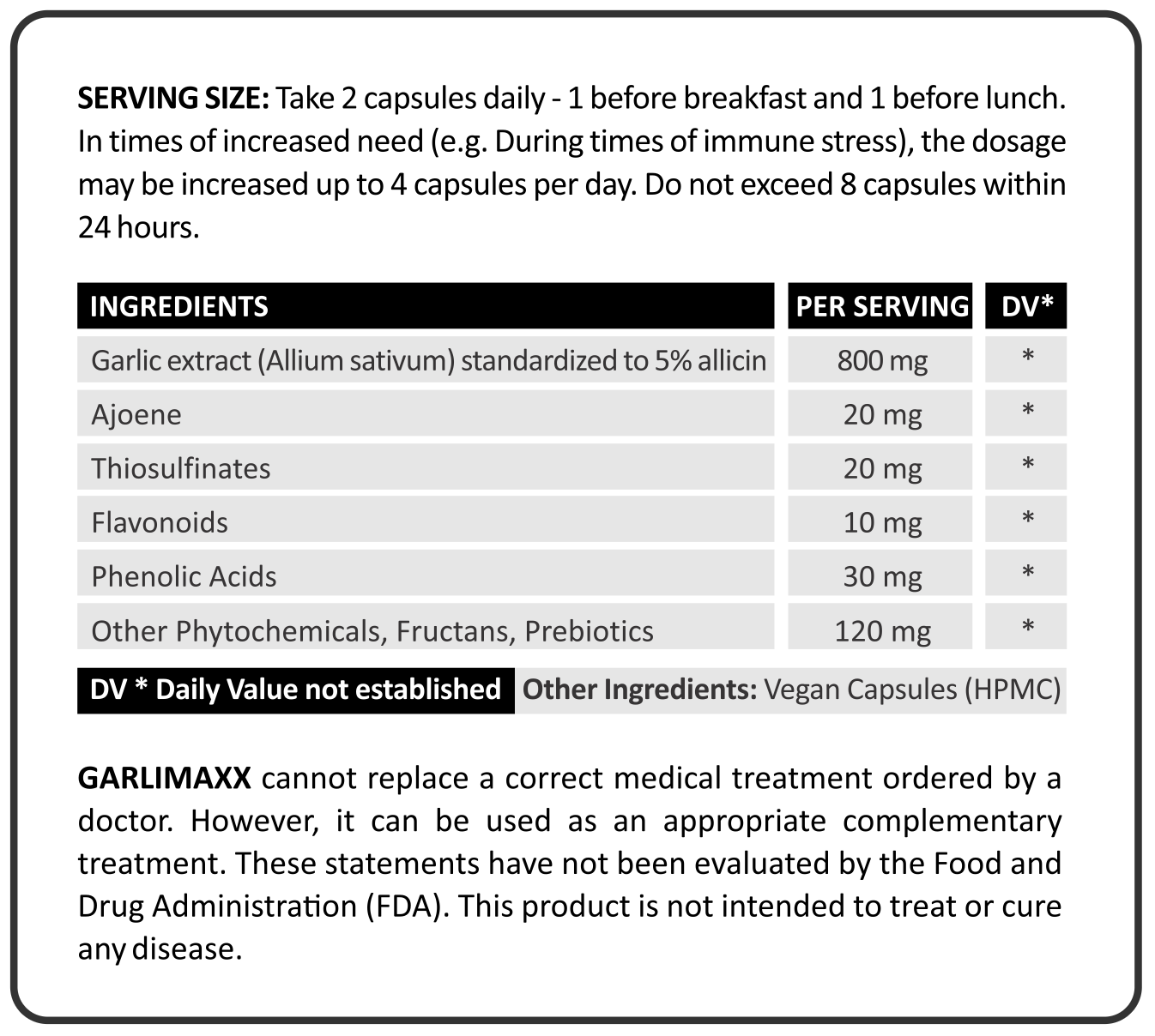 GARLIMAXX – Full-Spectrum Garlic for Heart & Immune Support