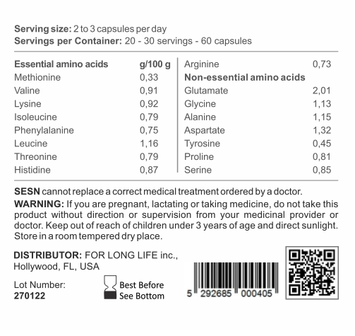 SESN – Cellular Health & Resilience Formula