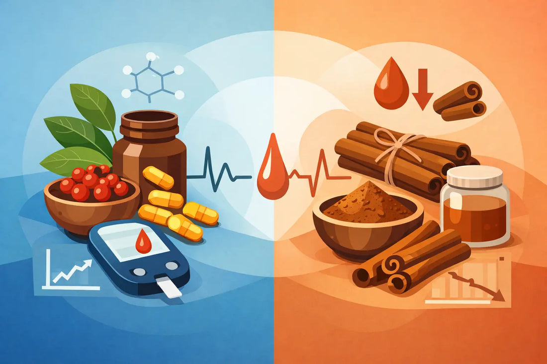 Berberine Versus Cinnamon for Blood Sugar