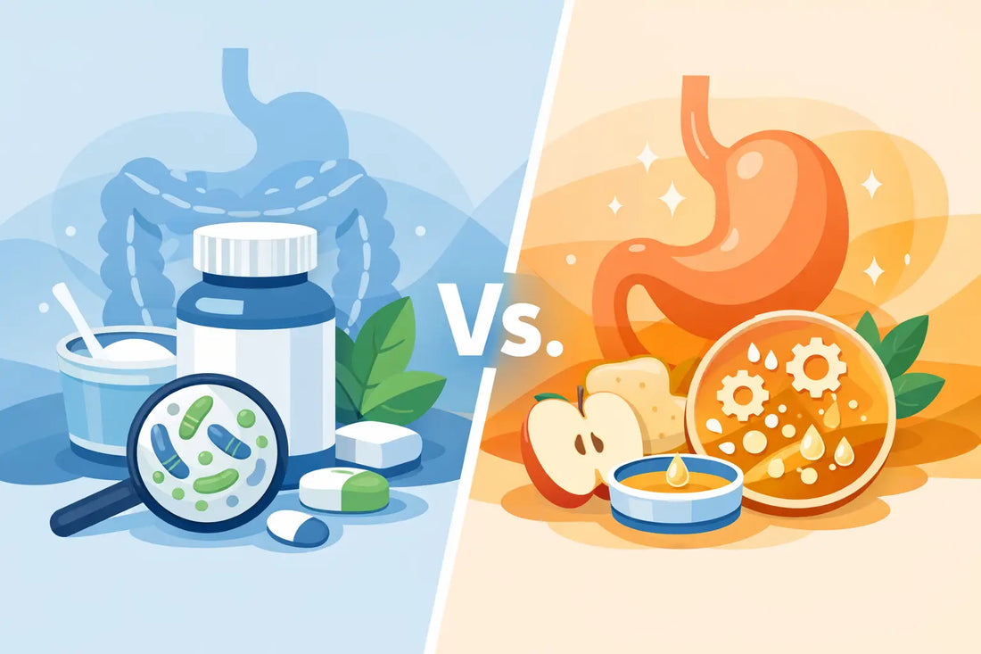 Probiotics vs Digestive Enzymes Comparison