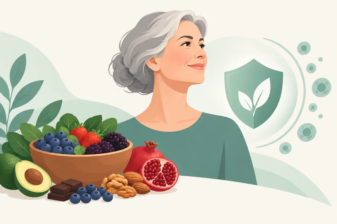 How Antioxidants Support Healthy Aging Naturally