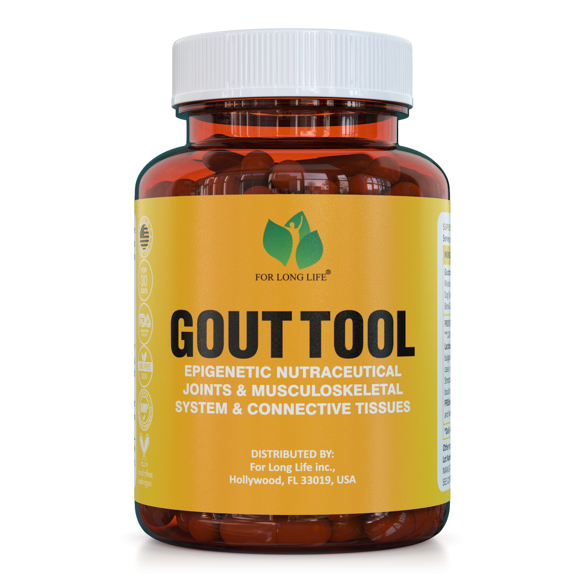 Gout Tool - for fast relief of Gout and Arthritis Supplement - GMO Free ...