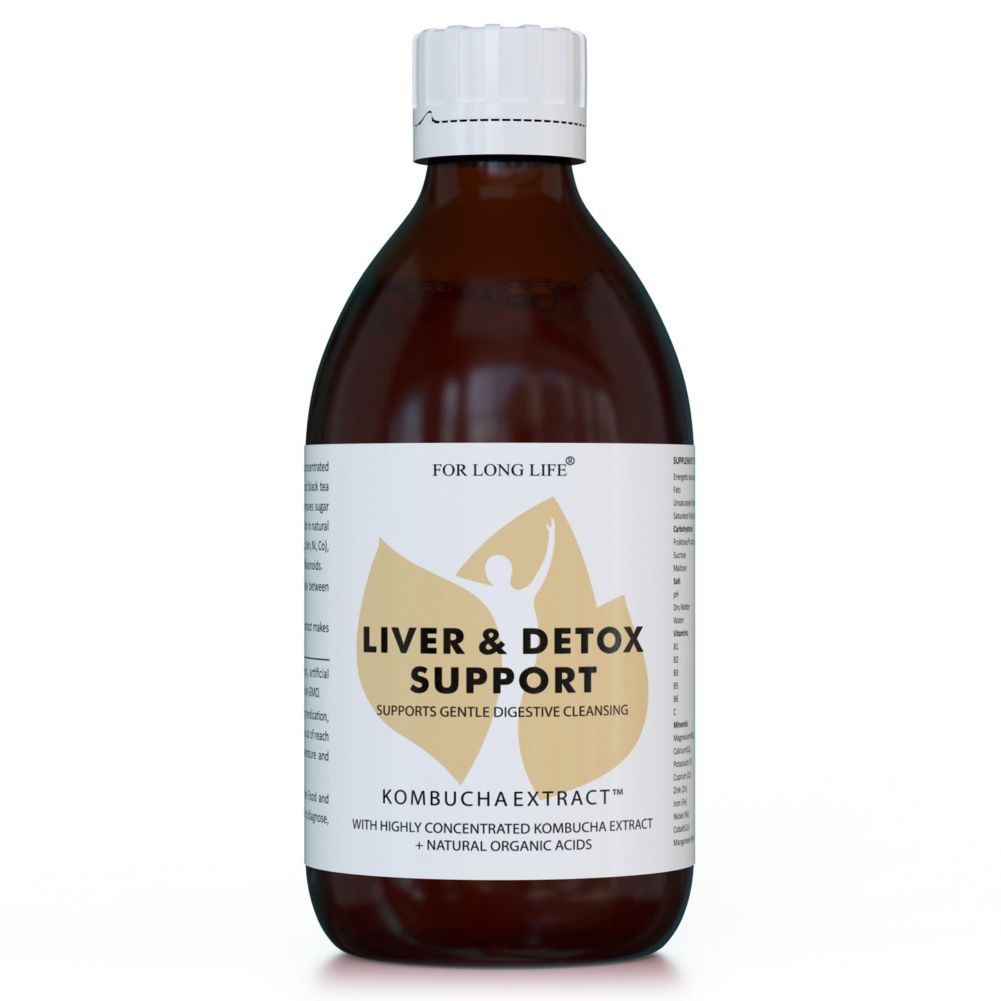 Liver & Detox Support  – KOMBUCHA EXTRACT – 15 Liters of Kombucha in One Bottle