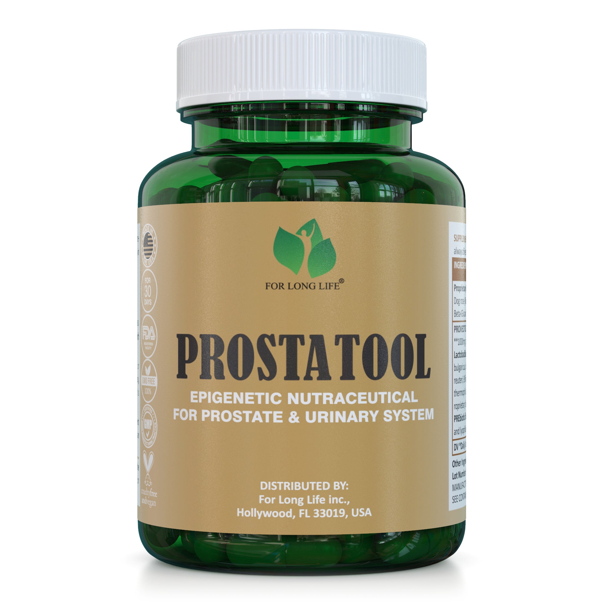 Prostrate Helpers prosta tool – prostate & urinary support with mushrooms & probiotics