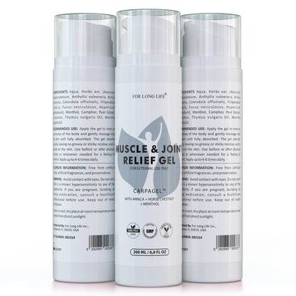 Muscle & Joint Relief Gel – CARPAGEL