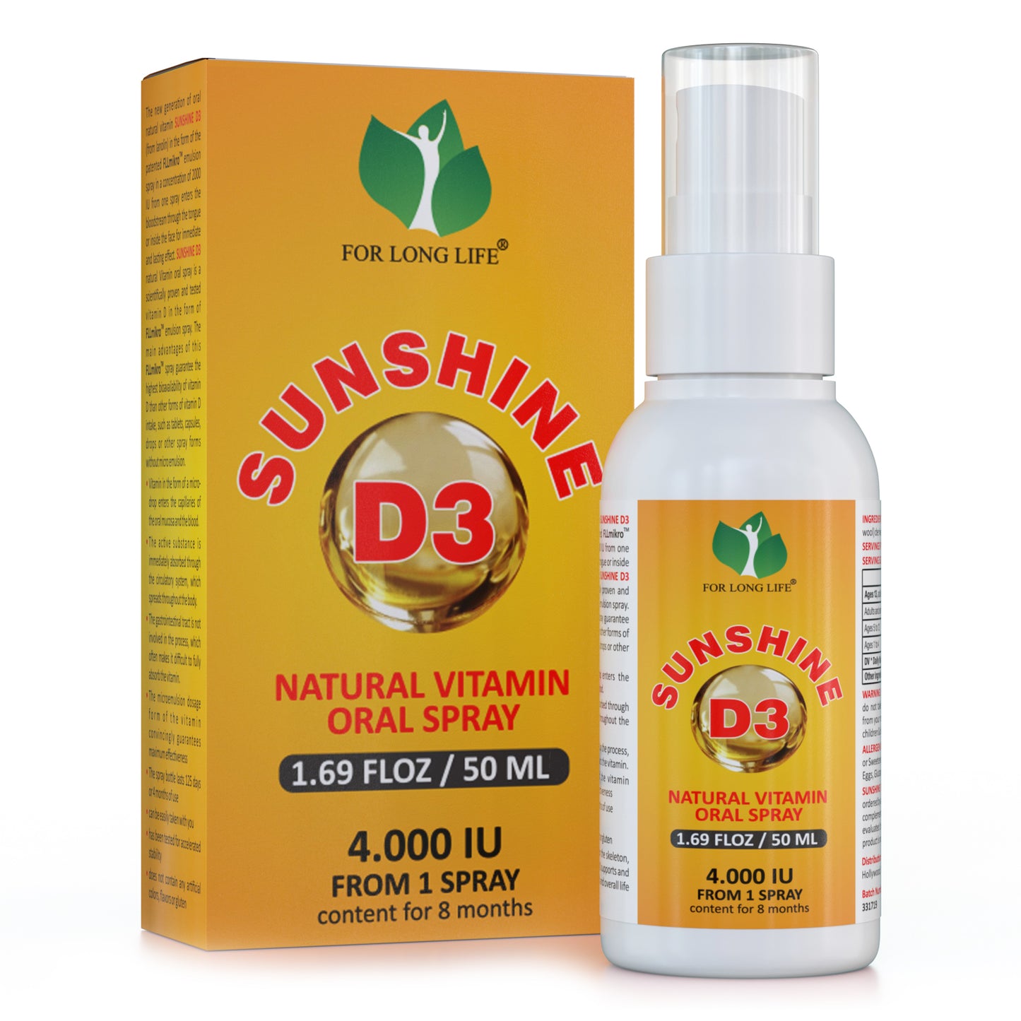 SUNSHINE D3 – Hochabsorbierbare Unterstützung für Immunsystem und Knochen