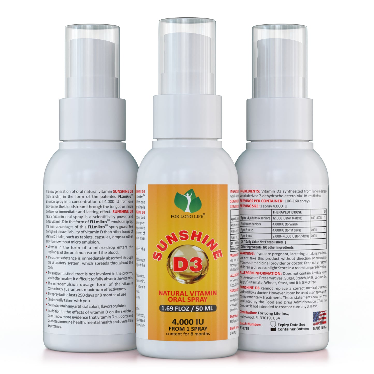 SUNSHINE D3 – Hochabsorbierbare Unterstützung für Immunsystem und Knochen